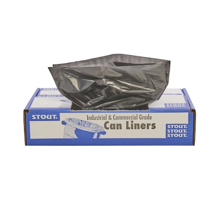 Stout By Envision 30 gal Trash Bags, Brown/Black, 100 PK T3039B13